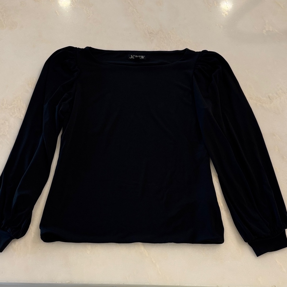 J. Crew Women's Black Blouse